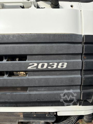 Hákový nosič kontejnerů MERCEDES-BENZ SK 2038  ( 1838 )  BLATT- BLATT / Retarder