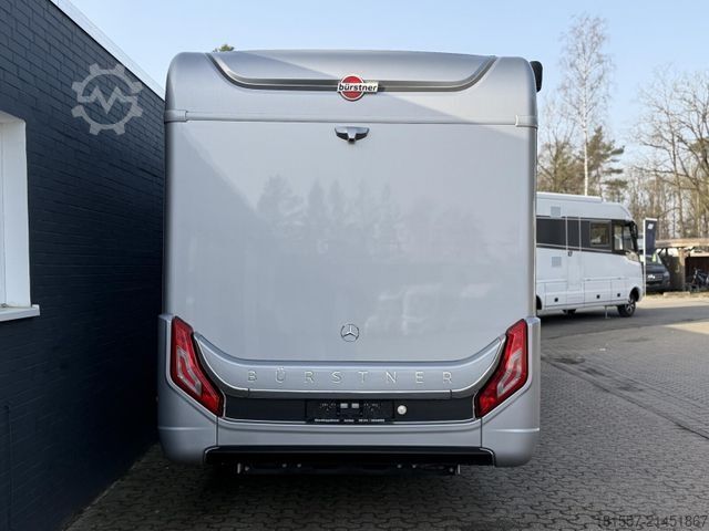 Integrált lakóautó BÜRSTNER Elegance I 910 G 700 W Solar, 7000km, Hubstützen