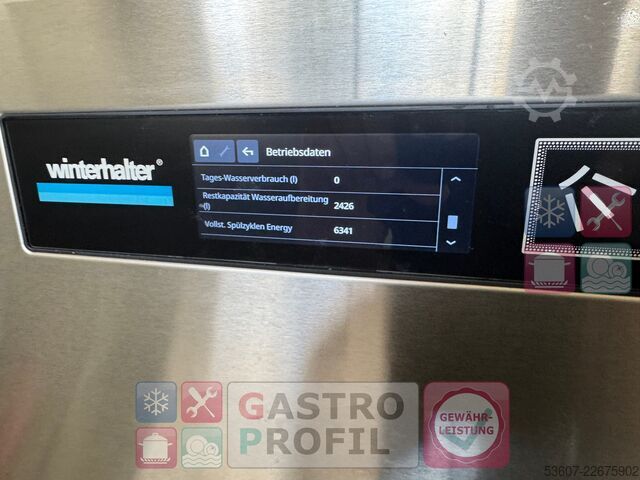 Hauben Spülmaschine Winterhalter Typ PT-L Energy Plus.