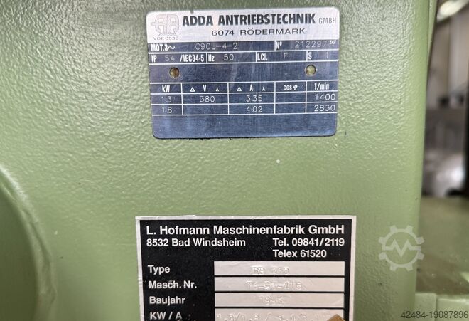 Sleufboormachine Hofmann LB750