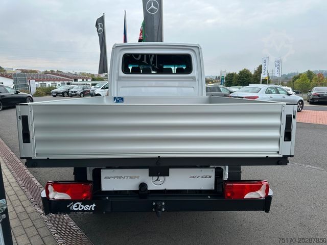 Furgon cu prelată laterală MERCEDES-BENZ Sprinter 317 CDI 3665 9G DoKa AHK Klima