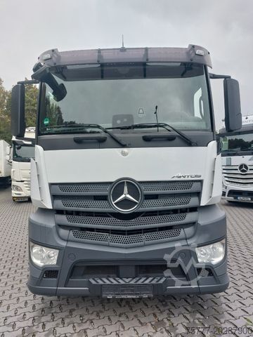 Plattewagen met zeil MERCEDES-BENZ 2543 Antos- Edscha- Portal- TOP
