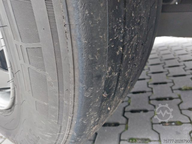 Plattewagen met zeil MERCEDES-BENZ 2543 Antos- Edscha- Portal- TOP