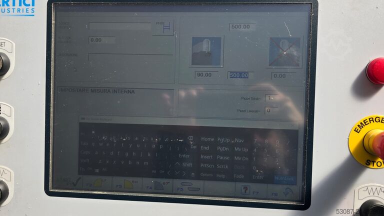 Dobbelt kap-/geringssav Pertici 550TSE Pertici 550TSE