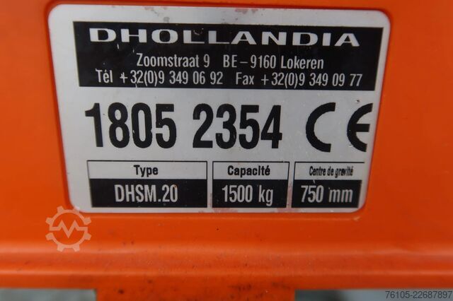  Volvo FL 240 Bakwagen + DHollandia 1500 kg