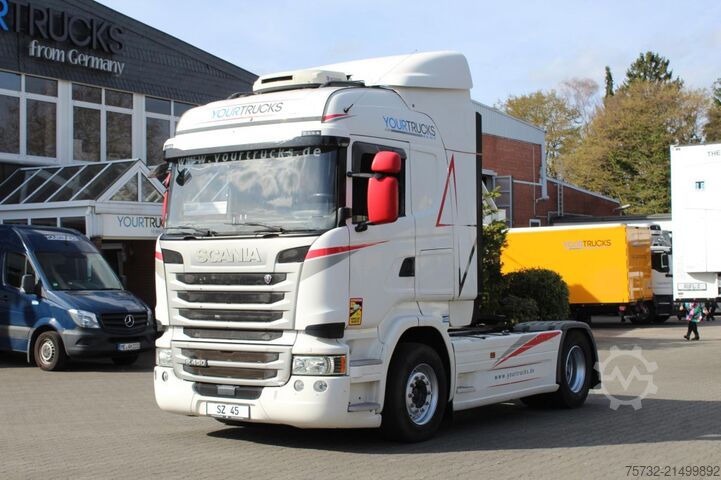 Standardní tahač Scania R 450 Retarder   Standklima   2 Tanks   Navi