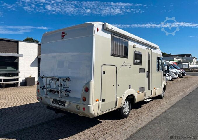 Entegre karavan BÜRSTNER Aviano I640 G - Hub/Einzelbetten - 2 x Klima