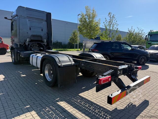Chassi de caminhão MERCEDES-BENZ Actros 1848 L Fahrgestell/BLATT-LUFT/StramSpace