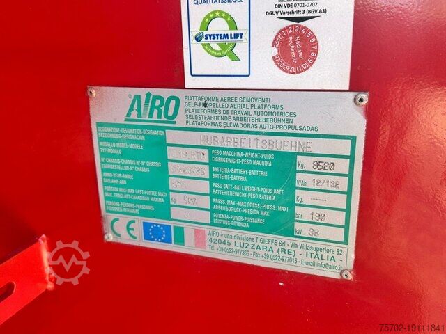Arbeitsbühne Airo XL 19 RTD Hubarbeitsbühne