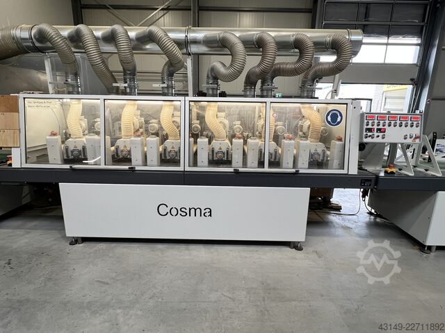 Máquina de escovagem e escovamento para texturização de superfícies Cosma 420 5S1S20D L+C