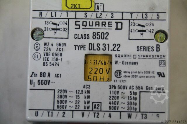 Relais Squared DLS31.22