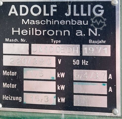 Termoformaciona mašina Adolf Illig UA 100 EDH