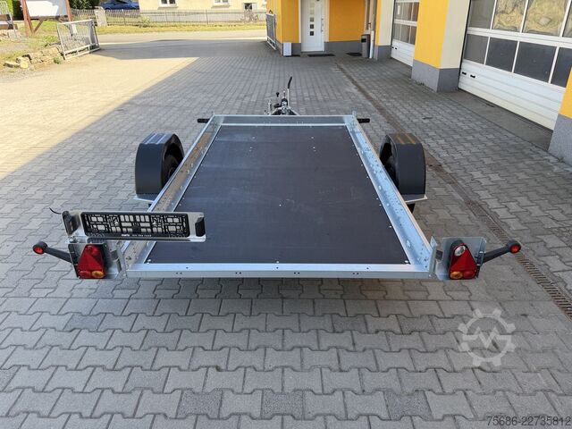 Autószállító pótkocsi Martz Plattform kippbar 295cm x 163cm 1,3T