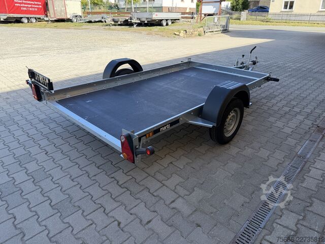 Autószállító pótkocsi Martz Plattform kippbar 295cm x 163cm 1,3T