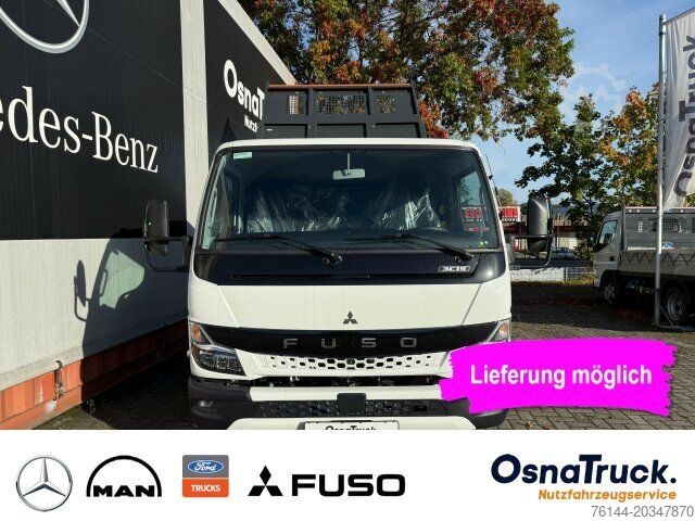 Φορτηγό ανατρεπόμενο βαν FUSO 3C15 Hinterkipper + Box Klima,AHK 3,5t,Diff.-Sp.