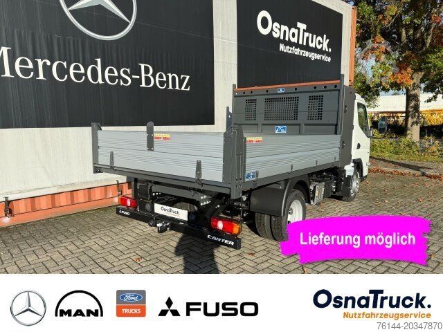 Φορτηγό ανατρεπόμενο βαν FUSO 3C15 Hinterkipper + Box Klima,AHK 3,5t,Diff.-Sp.