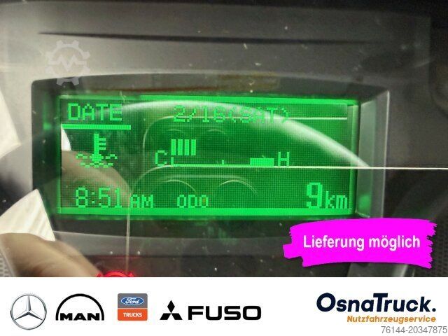 Φορτηγό ανατρεπόμενο βαν FUSO 3C15 Hinterkipper + Box Klima,AHK 3,5t,Diff.-Sp.