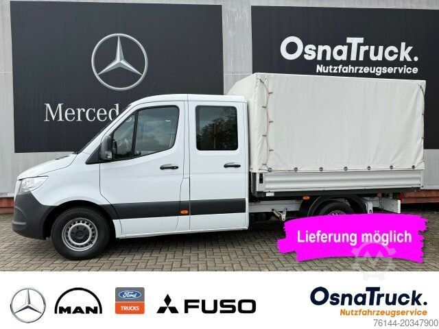 Pick-up bestelwagen MERCEDES-BENZ Sprinter 314 CDI DOKA Klima,MBUX,Tempomat