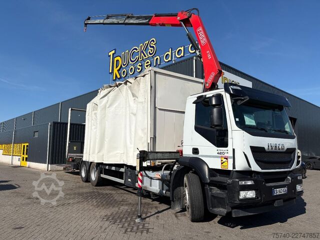 Vinç kamyonu Iveco Stralis 420 + 6X2 + FASSI F 135 - 3X EXT. + REM...