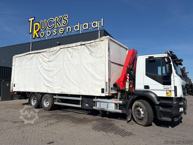 Vinç kamyonu Iveco Stralis 420 + 6X2 + FASSI F 135 - 3X EXT. + REM...