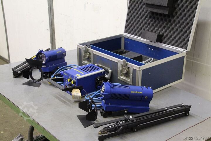 Soğuk ışık aydınlatma sistemi Dedolight Dedocool Cool Light Kit