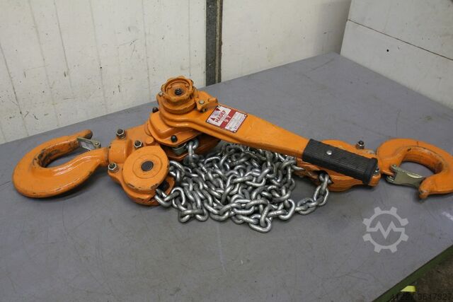 Hefboomkettingtakel 9 tot (9000 kg) Hadef Ratschzug Fig 53/07 (1,5m)