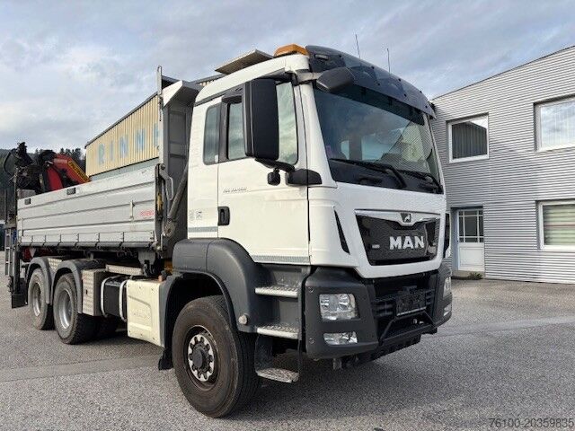 Třístranný sklápěč MAN TGS 33.460 3-Seitenkipper+PK 18002 abn.