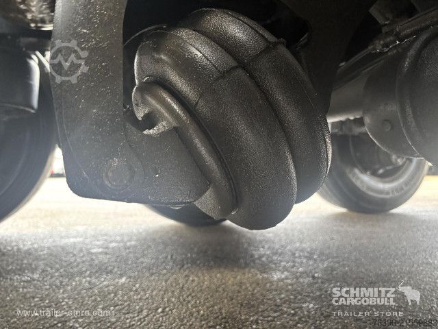 Kipper Auflieger Carnehl Semitrailer Tipper Alu-square sided body 24m³