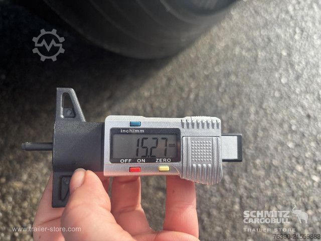 Kipper Auflieger Carnehl Semitrailer Tipper Alu-square sided body 24m³