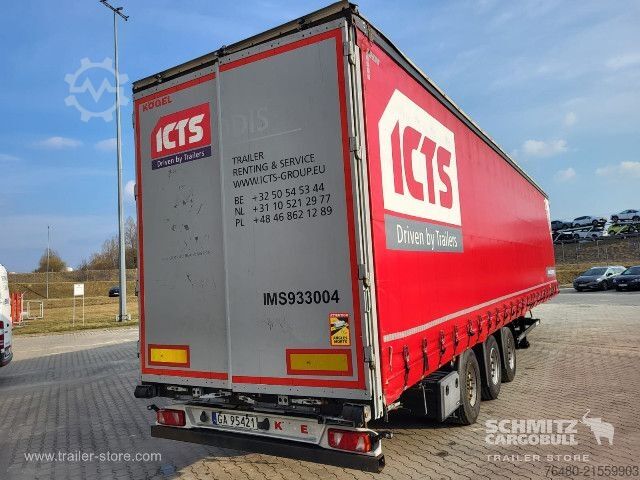 Auflieger mit Pritsche & Plane Kögel Schiebeplane Mega