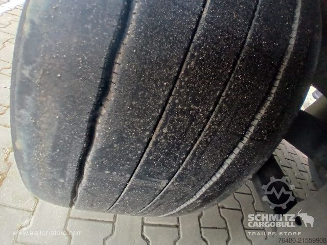 Auflieger mit Pritsche & Plane Schmitz Cargobull Schiebeplane Mega