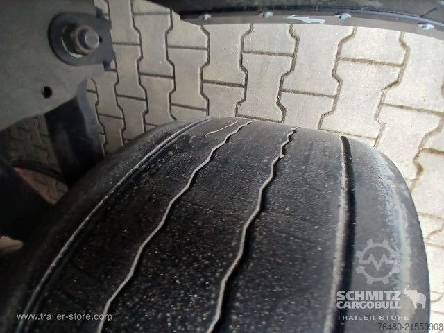 Auflieger mit Pritsche & Plane Schmitz Cargobull Schiebeplane Mega