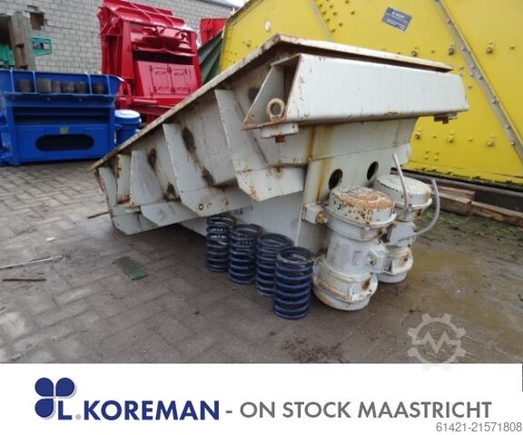 Calha Vibratória Haver & Böcker 1750-1250  Vibrating Chute Haver & Böcker 1750-1250