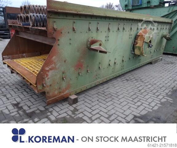 Máquina de peneiração IFE 20/60-2  Screening machine IFE 20/60-2