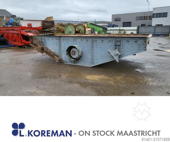 Peneira vibratória GFA 22,5/60-1  Screening machine GFA 22,5/60-1