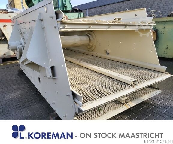 Peneira vibratória Nordberg Bergeaud 21/50-3  Screening machine Nordberg Bergeaud 21/50-3