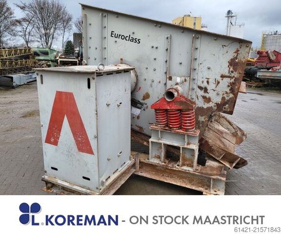 Máquina de peneiração Främbs & Freudenberg 13/24-2  Screening machine Främbs & Freudenberg 13/24-2