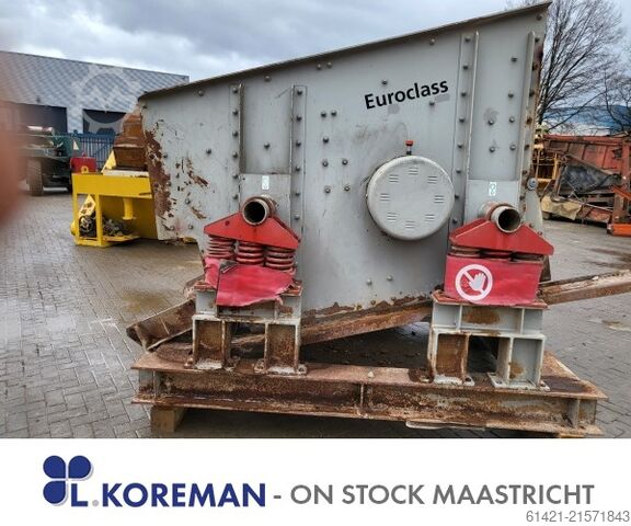 Máquina de peneiração Främbs & Freudenberg 13/24-2  Screening machine Främbs & Freudenberg 13/24-2