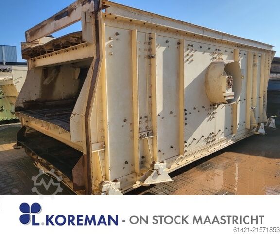 Máquina de peneiramento GFA 25/60-3  Screening machine GFA 25/60-3