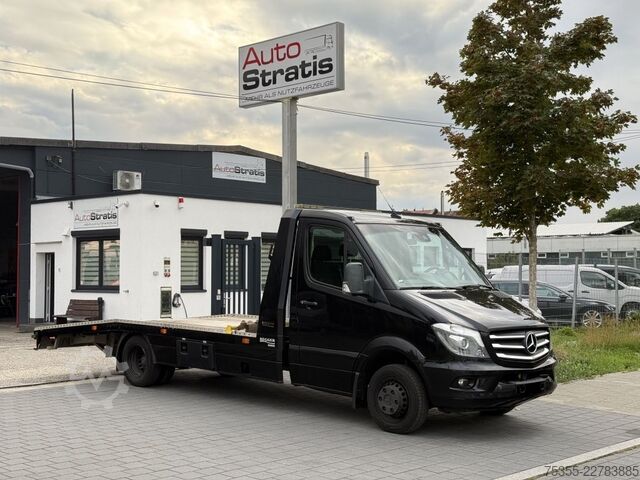 Βαν μεταφοράς αυτοκινήτων MERCEDES-BENZ Sprinter 519 CDI Klima NAVI Tempomat 4,8m Rampen