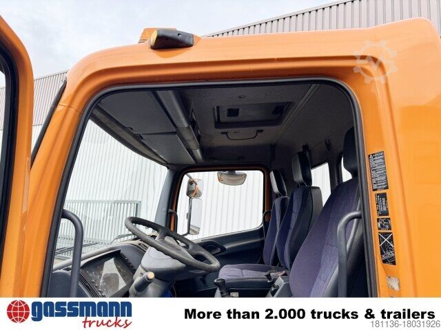 Billenőplatós furgon Mercedes-Benz Atego 815 K 4x2 mit Kran Hiab 055 B-1 CL