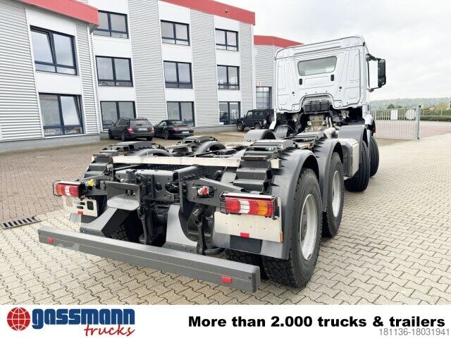 Haakarm vrachtwagen Mercedes-Benz Arocs 4148 K 8x4/4/45, Turbo-Retarder-Kupplung,