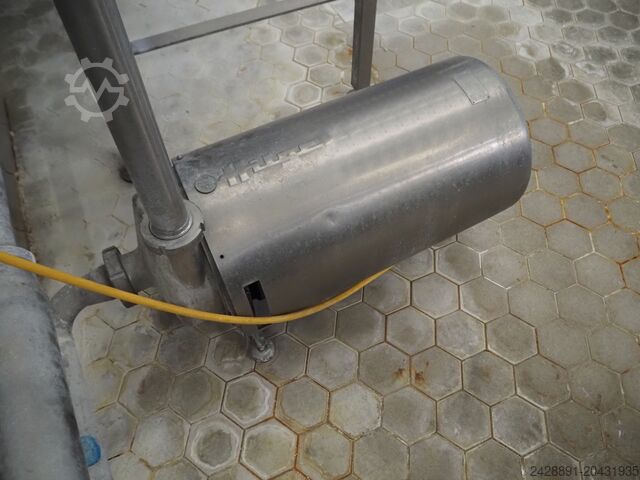 CIP-installation, tank, pumper, varmeveksler Westfalia Separator AG, Hilge, Endress + CIP-TANK 3000 L, EURO-HYGIA-B-SUPER-II