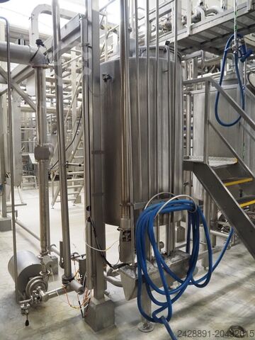 Línea de pasteurización de suero de mantequilla Alfa Laval, Tetra Pak C8-K8M, CP19555, HP-5032/170