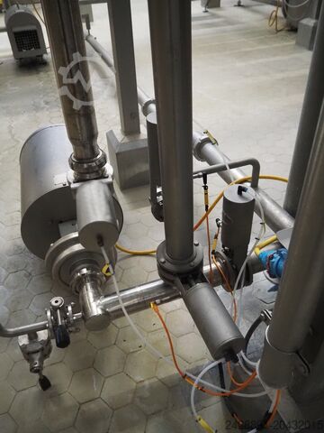 Línea de pasteurización de suero de mantequilla Alfa Laval, Tetra Pak C8-K8M, CP19555, HP-5032/170