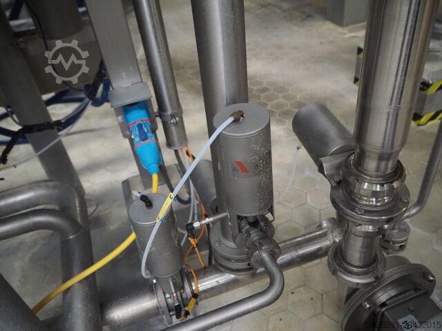 Línea de pasteurización de suero de mantequilla Alfa Laval, Tetra Pak C8-K8M, CP19555, HP-5032/170