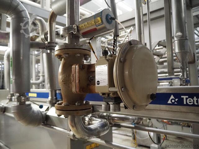 Línea de pasteurización de suero de mantequilla Alfa Laval, Tetra Pak C8-K8M, CP19555, HP-5032/170