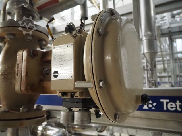 Línea de pasteurización de suero de mantequilla Alfa Laval, Tetra Pak C8-K8M, CP19555, HP-5032/170