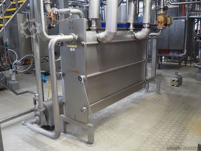 Linia do pasteryzacji maślanki Alfa Laval, Tetra Pak C8-K8M, CP19555, HP-5032/170