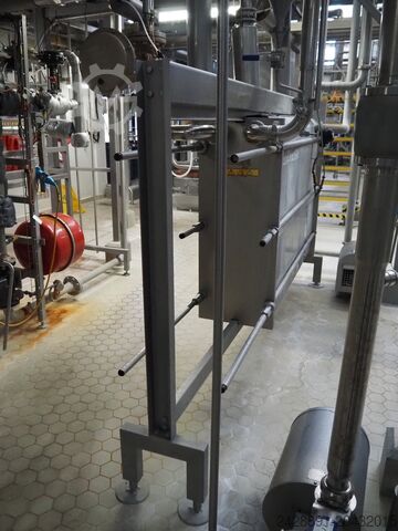 Línea de pasteurización de suero de mantequilla Alfa Laval, Tetra Pak C8-K8M, CP19555, HP-5032/170